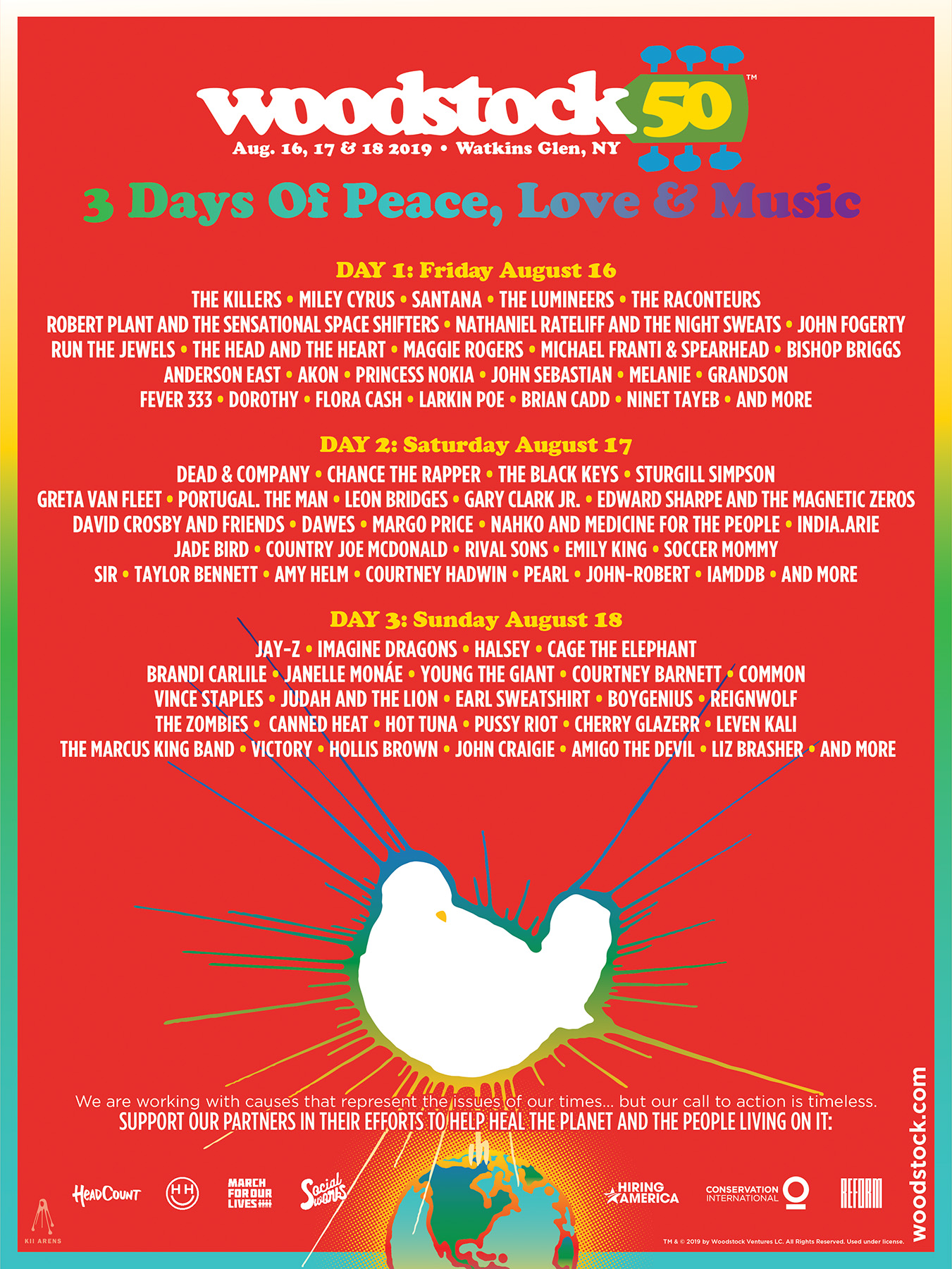 lineup_poster_woodstock Pothead Media