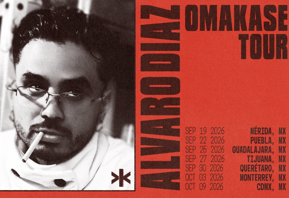 Álvaro Díaz Anuncia Gira Mundial OMAKASE Tour; Llegará A La CDMX, Guadalajara y Monterrey